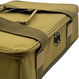 Maxbell Gas Tank Storage Bag Large Capacity Multifunction Hiking Camping Lantern Bag Khaki