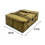 Maxbell Gas Tank Storage Bag Large Capacity Multifunction Hiking Camping Lantern Bag Khaki