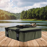 Maxbell Gas Tank Storage Bag Large Capacity Multifunction Hiking Camping Lantern Bag Green