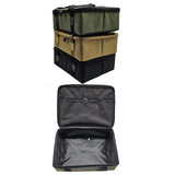 Maxbell Gas Tank Storage Bag Large Capacity Multifunction Hiking Camping Lantern Bag Green