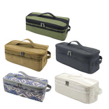 Maxbell Maxbell Grill Carrying Bag Zippers Cookware Storage Bag for Hiking Outdoor Traveling Green