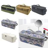 Maxbell Maxbell Grill Carrying Bag Zippers Cookware Storage Bag for Hiking Outdoor Traveling Green