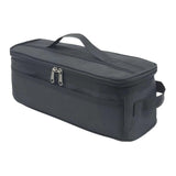 Maxbell Grill Carrying Bag Zippers Cookware Storage Bag for Hiking Outdoor Traveling black