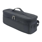 Maxbell Grill Carrying Bag Zippers Cookware Storage Bag for Hiking Outdoor Traveling black