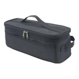 Maxbell Grill Carrying Bag Zippers Cookware Storage Bag for Hiking Outdoor Traveling black