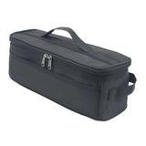 Maxbell Grill Carrying Bag Zippers Cookware Storage Bag for Hiking Outdoor Traveling black