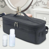 Maxbell Grill Carrying Bag Zippers Cookware Storage Bag for Hiking Outdoor Traveling black