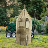 Maxbell Folding Drying Net Large Capacity Sturdy Outdoors for Vegetables Dish Fruits A