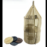 Maxbell Folding Drying Net Large Capacity Sturdy Outdoors for Vegetables Dish Fruits A