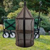 Maxbell Folding Drying Net Large Capacity Sturdy Outdoors for Vegetables Dish Fruits B