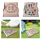 Maxbell Maxbell Boho Throw Blanket Gift Decor Travel Rug Picnic Blanket for Chair Beach Sofa