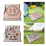 Maxbell Maxbell Boho Throw Blanket Gift Decor Travel Rug Picnic Blanket for Chair Beach Sofa