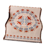 Maxbell Maxbell Boho Throw Blanket Gift Decor Travel Rug Picnic Blanket for Chair Beach Sofa