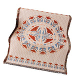 Maxbell Maxbell Boho Throw Blanket Gift Decor Travel Rug Picnic Blanket for Chair Beach Sofa