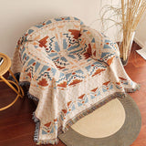 Maxbell Maxbell Boho Throw Blanket Gift Decor Travel Rug Picnic Blanket for Chair Beach Sofa