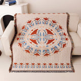 Maxbell Maxbell Boho Throw Blanket Gift Decor Travel Rug Picnic Blanket for Chair Beach Sofa