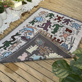 Maxbell Boho Throw Blanket Picnic Blanket Summer Beach Blanket for Bed Couch Camping