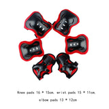 Maxbell Wrist Elbow Knee Pads Guard Pads for Child Boys Girls Outdoor Sports