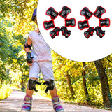 Maxbell Wrist Elbow Knee Pads Guard Pads for Child Boys Girls Outdoor Sports