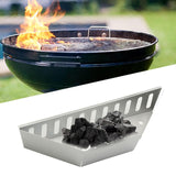 Maxbell Maxbell Charcoal Basket Practical Sturdy Carbon Basket for Outdoor Camping BBQ Patio