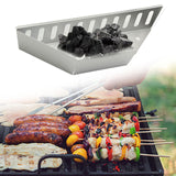 Maxbell Maxbell Charcoal Basket Practical Sturdy Carbon Basket for Outdoor Camping BBQ Patio
