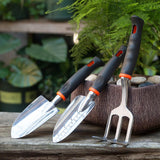 Maxbell 3x Garden Tool Set Heavy Duty Garden Spade for Removal Digging Garden Edging