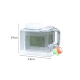 Maxbell Water Container Clear Jug Water Bucket for Emergency Backpacking Handwashing 3L