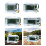 Maxbell Water Container Clear Jug Water Bucket for Emergency Backpacking Handwashing 3L