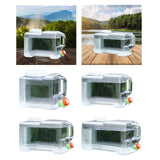 Maxbell Water Container Clear Jug Water Bucket for Emergency Backpacking Handwashing 3L
