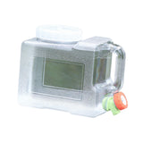 Maxbell Water Container Clear Jug Water Bucket for Emergency Backpacking Handwashing 3L