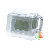 Maxbell Water Container Clear Jug Water Bucket for Emergency Backpacking Handwashing 3L