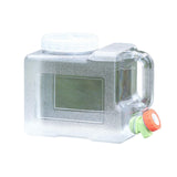 Maxbell Water Container Clear Jug Water Bucket for Emergency Backpacking Handwashing 3L
