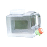 Maxbell Water Container Clear Jug Water Bucket for Emergency Backpacking Handwashing 3L