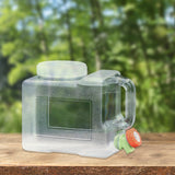 Maxbell Water Container Clear Jug Water Bucket for Emergency Backpacking Handwashing 3L