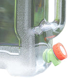Maxbell Water Container Clear Jug Water Bucket for Emergency Backpacking Handwashing 12L