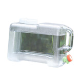 Maxbell Water Container Clear Jug Water Bucket for Emergency Backpacking Handwashing 12L