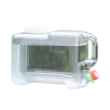Maxbell Water Container Clear Jug Water Bucket for Emergency Backpacking Handwashing 12L
