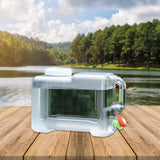 Maxbell Water Container Clear Jug Water Bucket for Emergency Backpacking Handwashing 12L