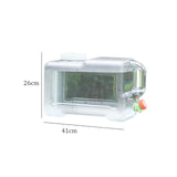 Maxbell Water Container Clear Jug Water Bucket for Emergency Backpacking Handwashing 18L