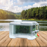 Maxbell Water Container Clear Jug Water Bucket for Emergency Backpacking Handwashing 18L