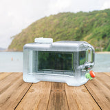 Maxbell Water Container Clear Jug Water Bucket for Emergency Backpacking Handwashing 18L