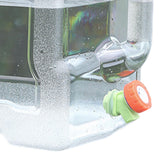 Maxbell Water Container Clear Jug Water Bucket for Emergency Backpacking Handwashing 22L