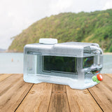 Maxbell Water Container Clear Jug Water Bucket for Emergency Backpacking Handwashing 22L