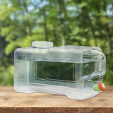 Maxbell Water Container Clear Jug Water Bucket for Emergency Backpacking Handwashing 22L