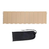 Maxbell Camping Furnace Windscreen Folding Windshield for Backpacking Cooking Hiking Khaki