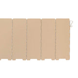 Maxbell Camping Furnace Windscreen Folding Windshield for Backpacking Cooking Hiking Khaki