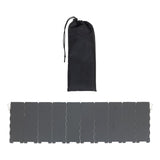 Maxbell Camping Furnace Windscreen Folding Windshield for Backpacking Cooking Hiking Black