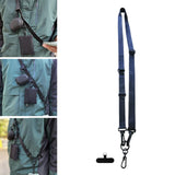 Maxbell Phone Lanyard Nylon Detachable Phone Neck Strap for Running Cycling Climbing