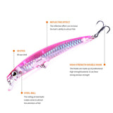 Maxbell Maxbell 6Pcs Fishing Baits Lifelike Compact Artificial Baits for Salmon Carp Crappie