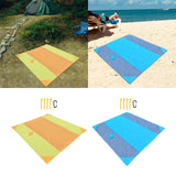 Maxbell Camping Blanket Waterproof Portable Picnic Mat for Sports Festival Courtyard Orange Yellow